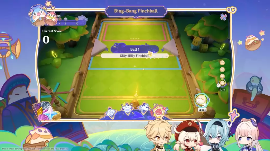 Bing-Bang Finchball Mod trong Sự kiện Genshin Impact Secret Summer Paradise.  (Ảnh: HoYover)