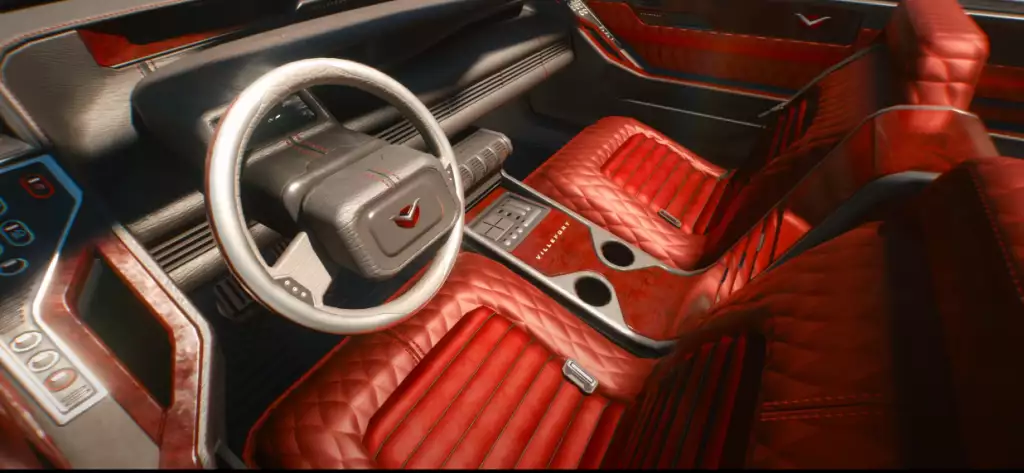 cyberpunk 2077 executive cars interior