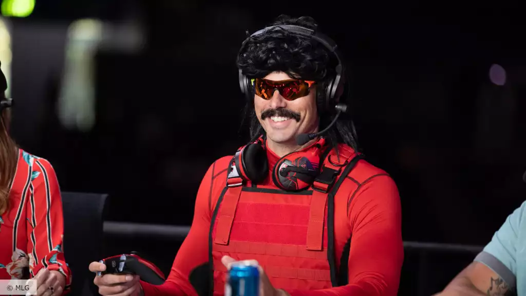 why does dr disrespect call himself the two time