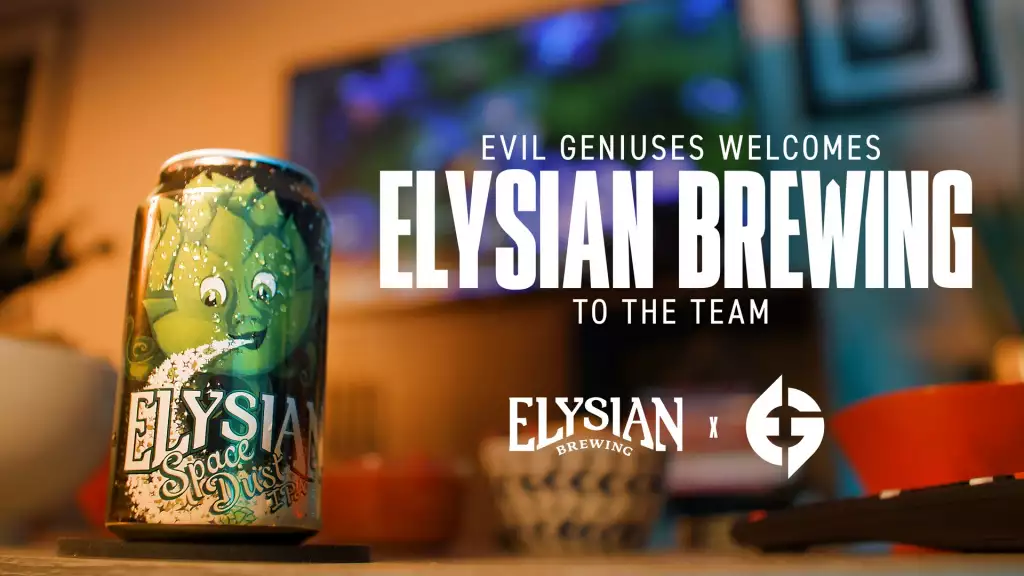 evil geniuses eg partner elysian brewing craft beer