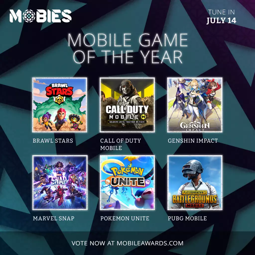 Mobies Mobile Game of the Year 2023