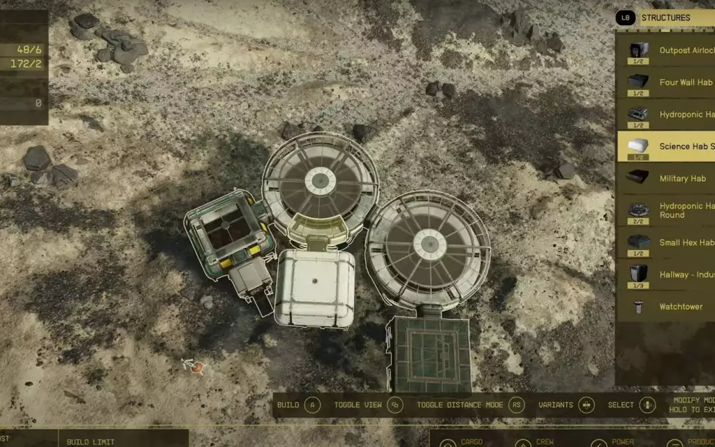 Starfield outpost scavenge resources