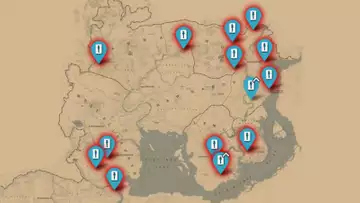 Red Dead Online Suit Of Wands Tarot Card Locations