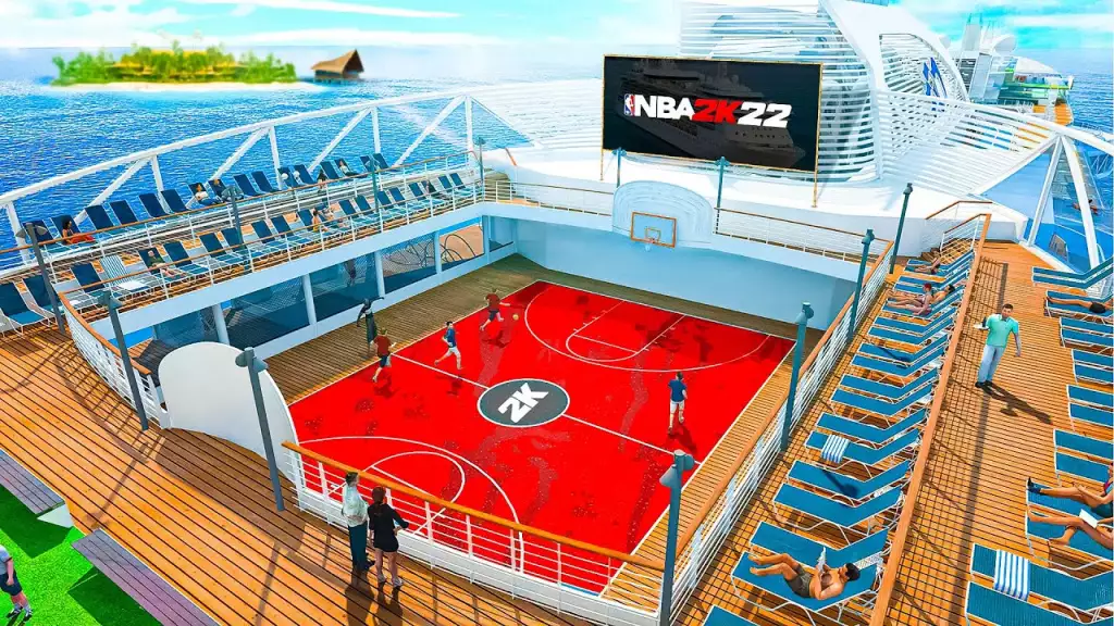 NBA 2K22 previous gen MyPlayer online cruise ship