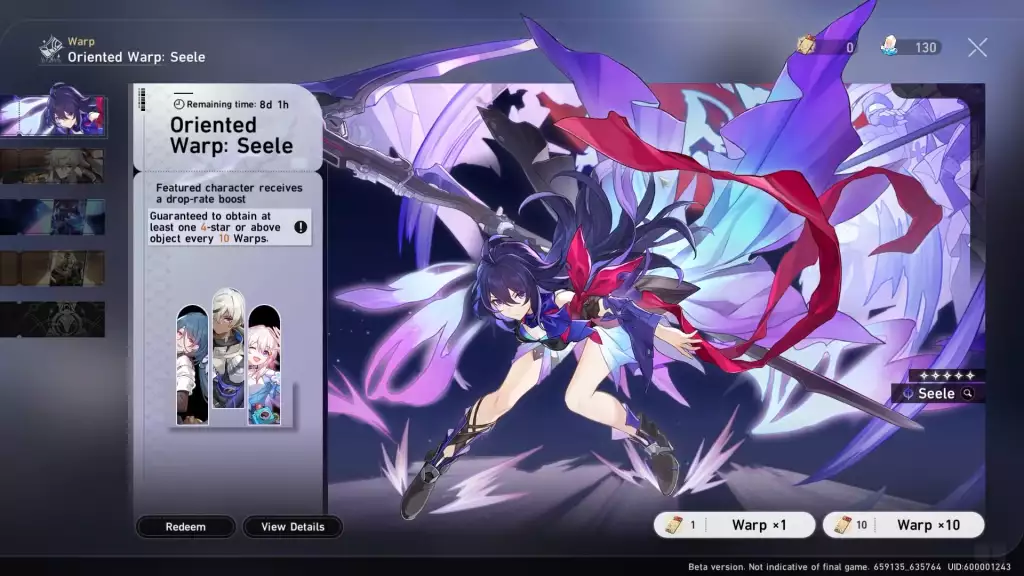 Pull your favorite characters from their Warps in Honkai: Star Rail.