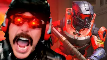Dr Disrespect rages over Halo Infinite aim assist issues, smashes controller