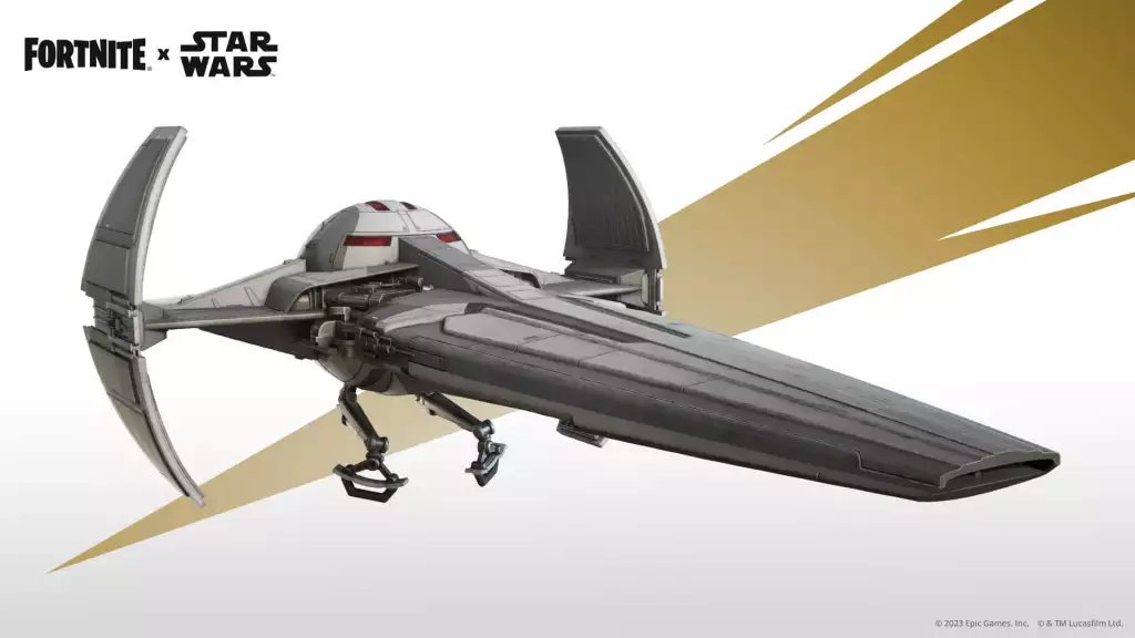 Sith Infiltrator Glider reward in Find The Force event. 