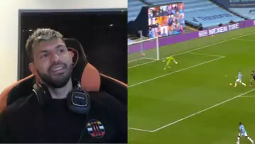 Aguero blames streaming for missing two sitters against Arsenal: "That happened thanks to those three months where I was only sitting on this chair!"