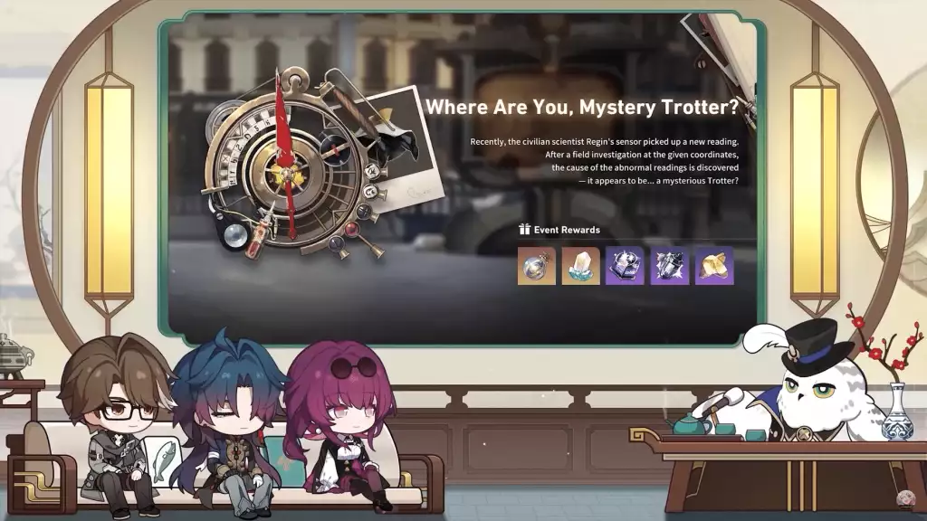 Where Are You, Mystery Trotter? event in Honkai: Star Rail 1.2 update. (Picture: HoYoverse)