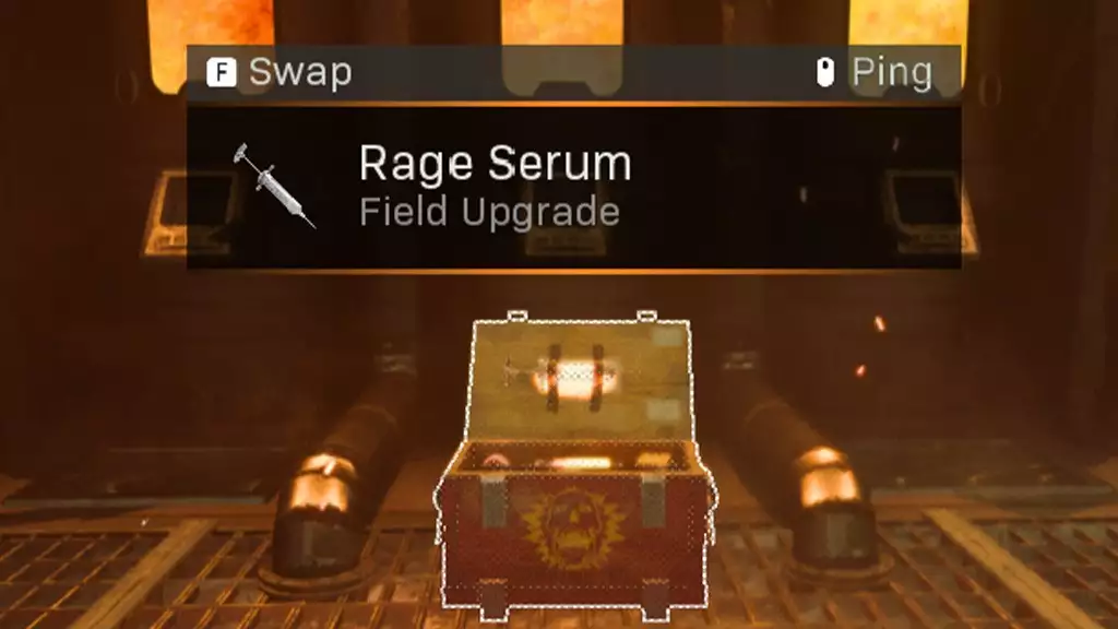 Rage Serum is a new Field Upgrade