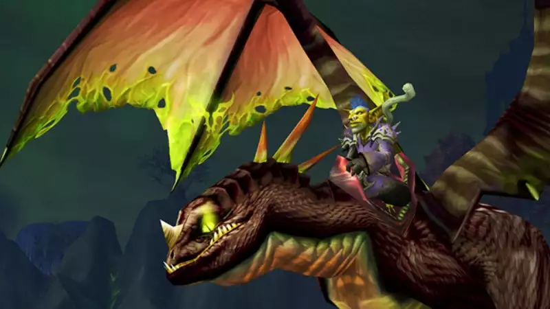 world of warcraft dragon support a streamer
