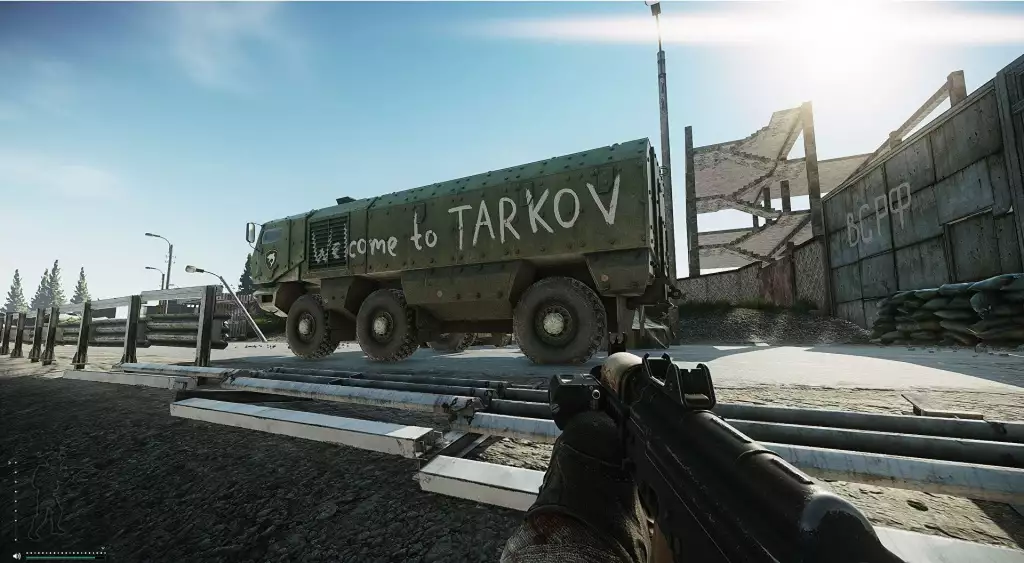 Escape From Tarkov Screenshot showing tank