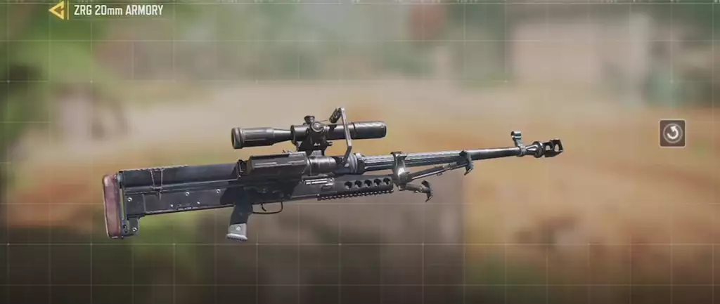 cod mobile season 8 zrg 20mm sniper rifle class setup